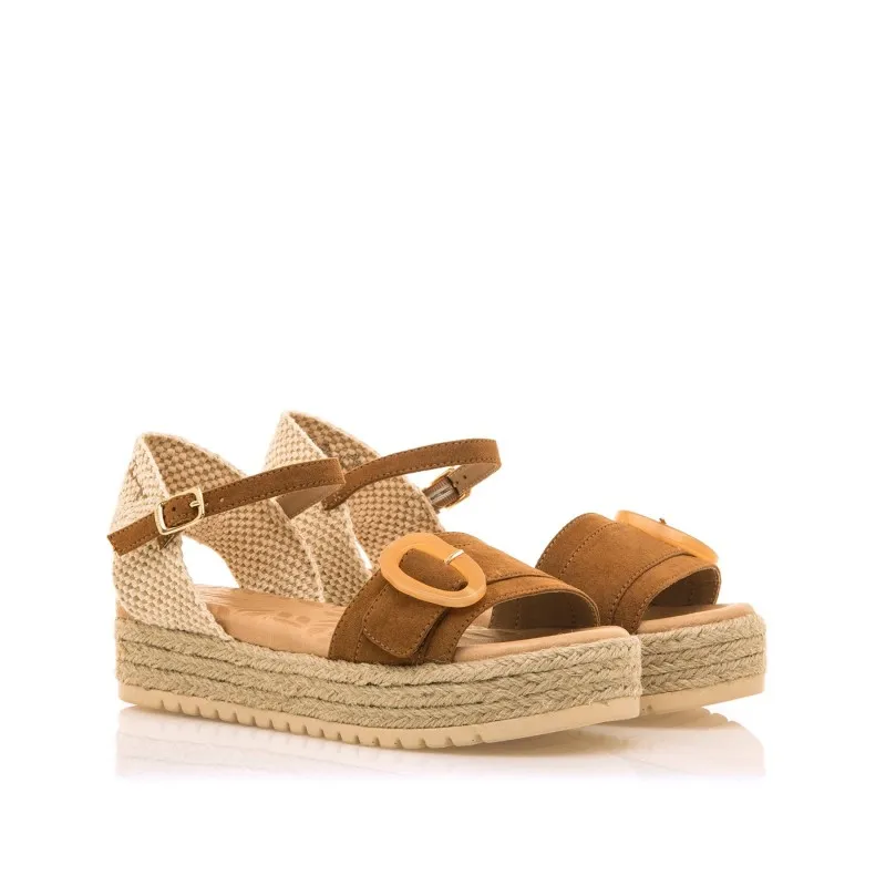 Sandalias Casual de Mujer MTNG AMELIE Marron 57491