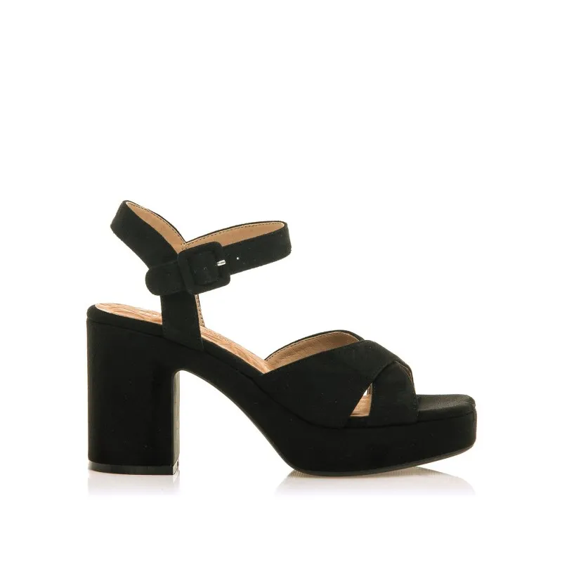 Sandalias Casual de Mujer MTNG BRITT Negro 56885
