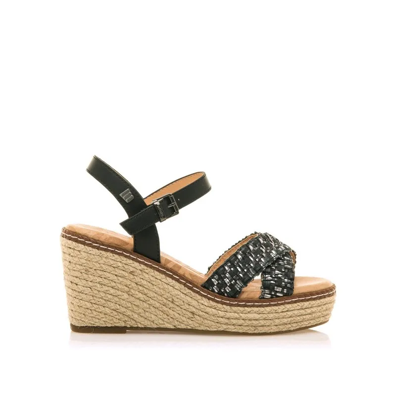 Sandalias Casual de Mujer MTNG CLAIRE Negro 56904