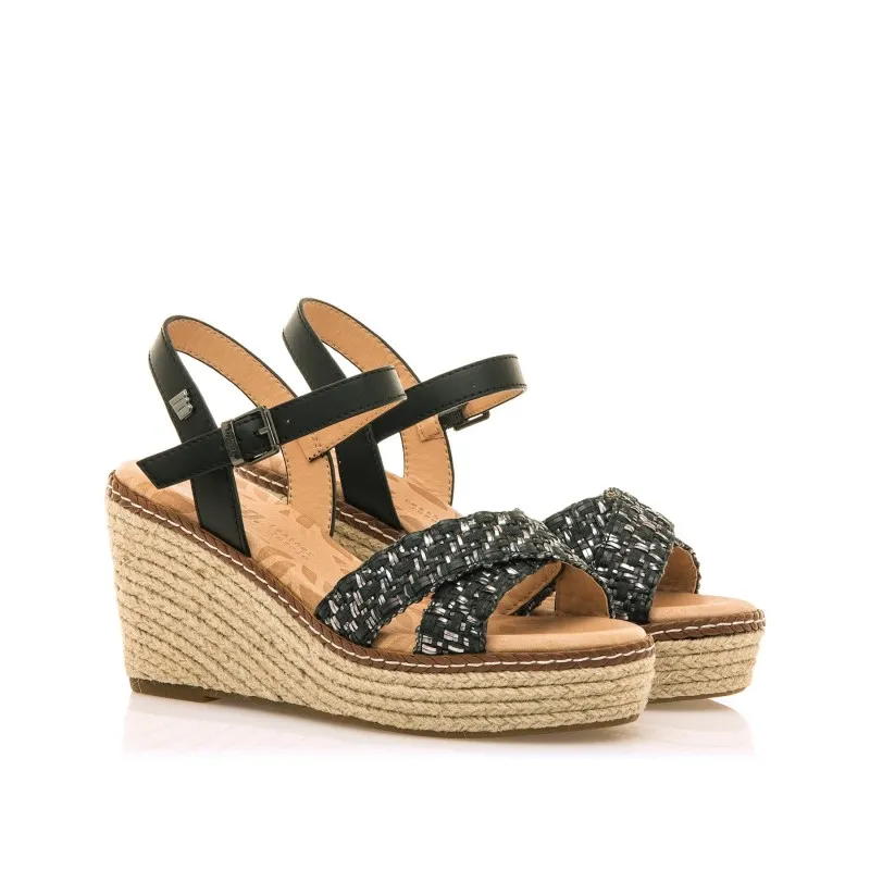 Sandalias Casual de Mujer MTNG CLAIRE Negro 56904