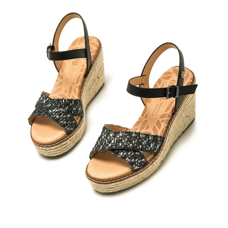 Sandalias Casual de Mujer MTNG CLAIRE Negro 56904