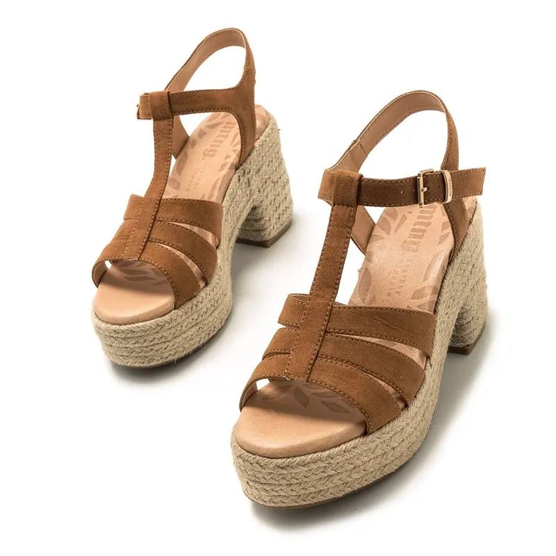 Sandalias Casual de Mujer MTNG COURTNEY Marron 56910