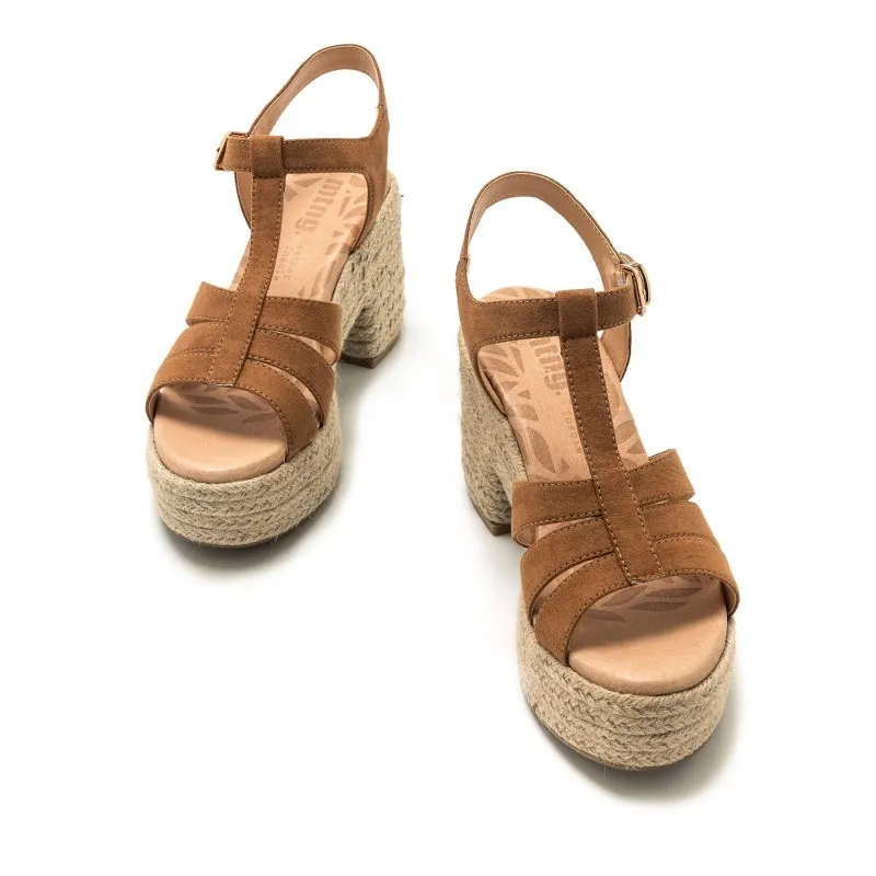 Sandalias Casual de Mujer MTNG COURTNEY Marron 56910