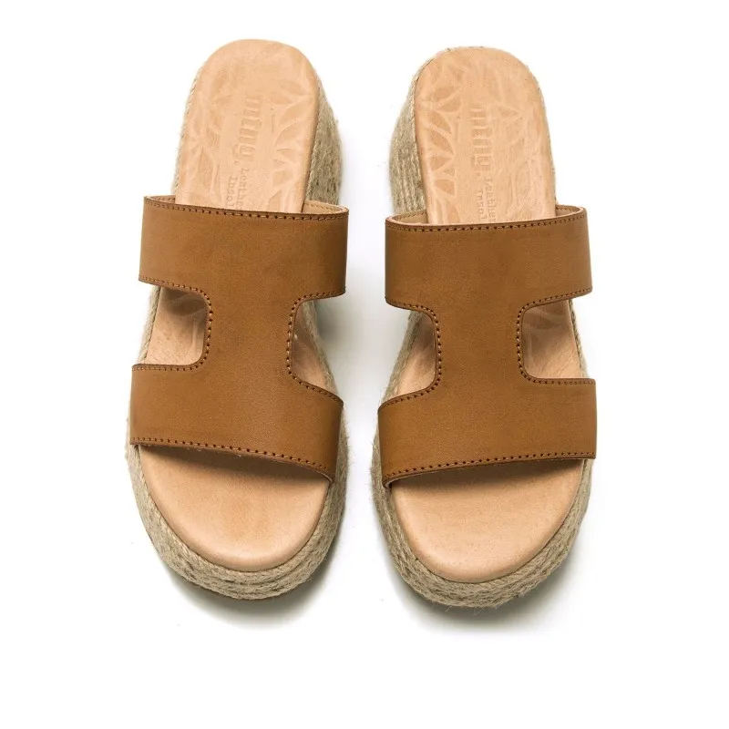 Sandalias Casual de Mujer MTNG GIORGIA Beige 56949
