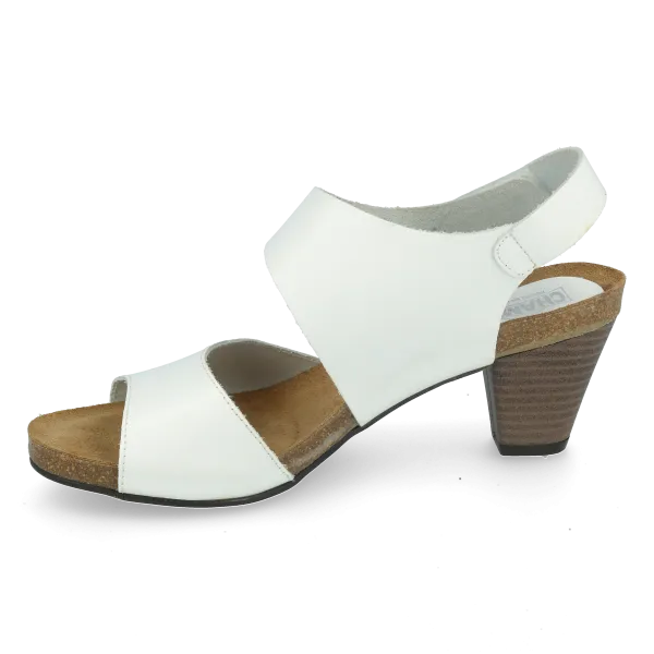 SANDALIAS TACON COMODOS MUJER PIEL MOD. VIDA