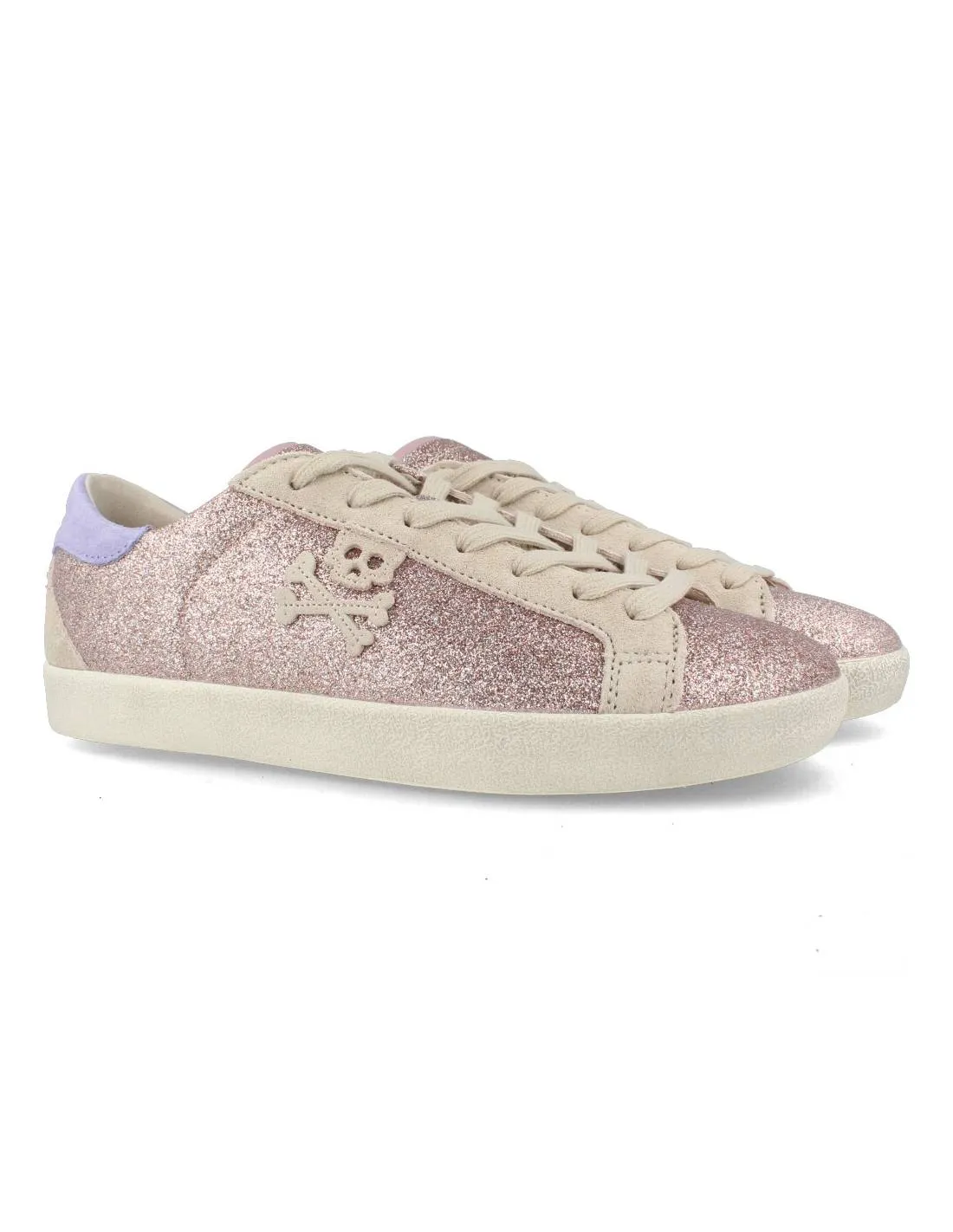 SCALPERS  SNEAKERS CASUAL HENRY GIRLS GLITTER ROSA