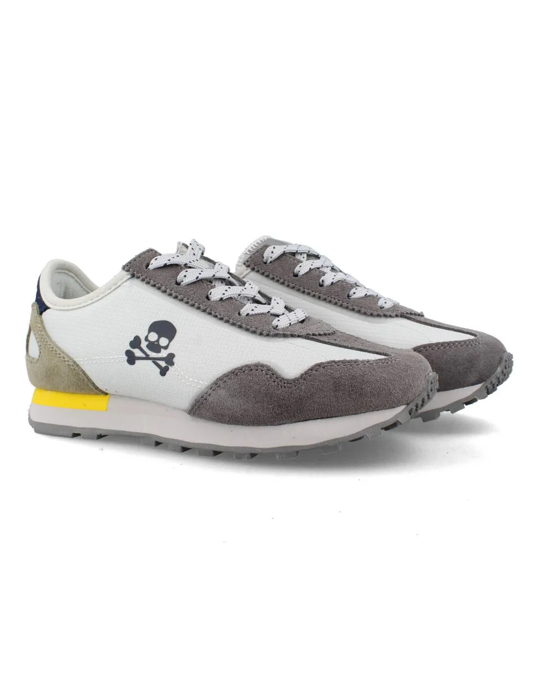 SCALPERS  SNEAKERS KIDS CASUAL PRAX GREY