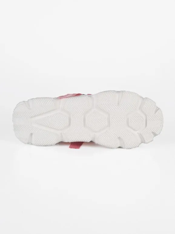 Shop Art Zapatillas chunky con inserciones en contraste