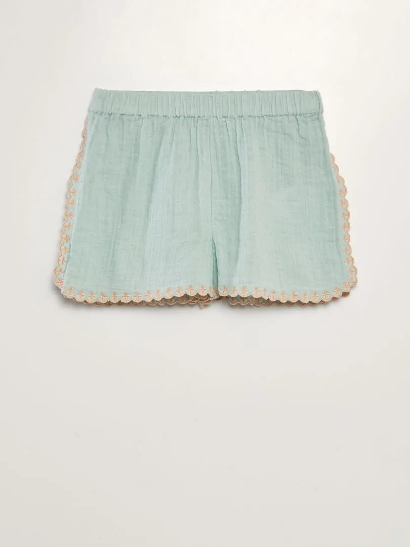 SHORT  AZUL