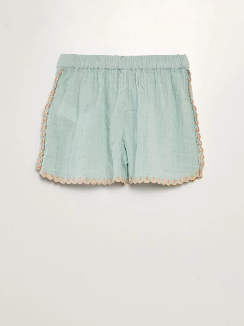 SHORT  AZUL
