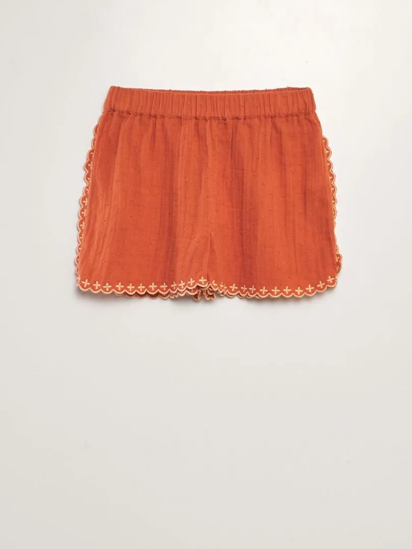 SHORT  NARANJA