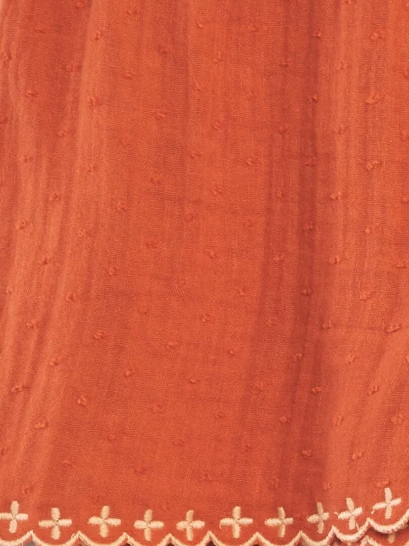 SHORT  NARANJA