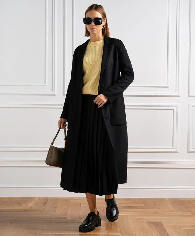 Solotre Yellow cashmere sweater