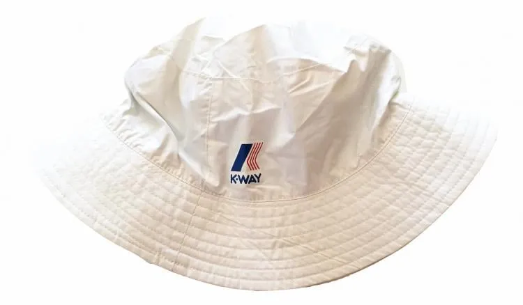 SOMBRERO DE PESCADOR PARA NIñA KWAY EN PVC IMPERMEABLE K001PN0 BLANCO