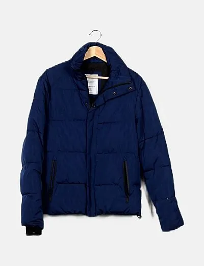 Springfield Chaqueta azul acolchada