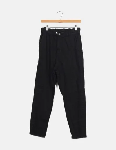Stradivarius Jeans slouchy negro
