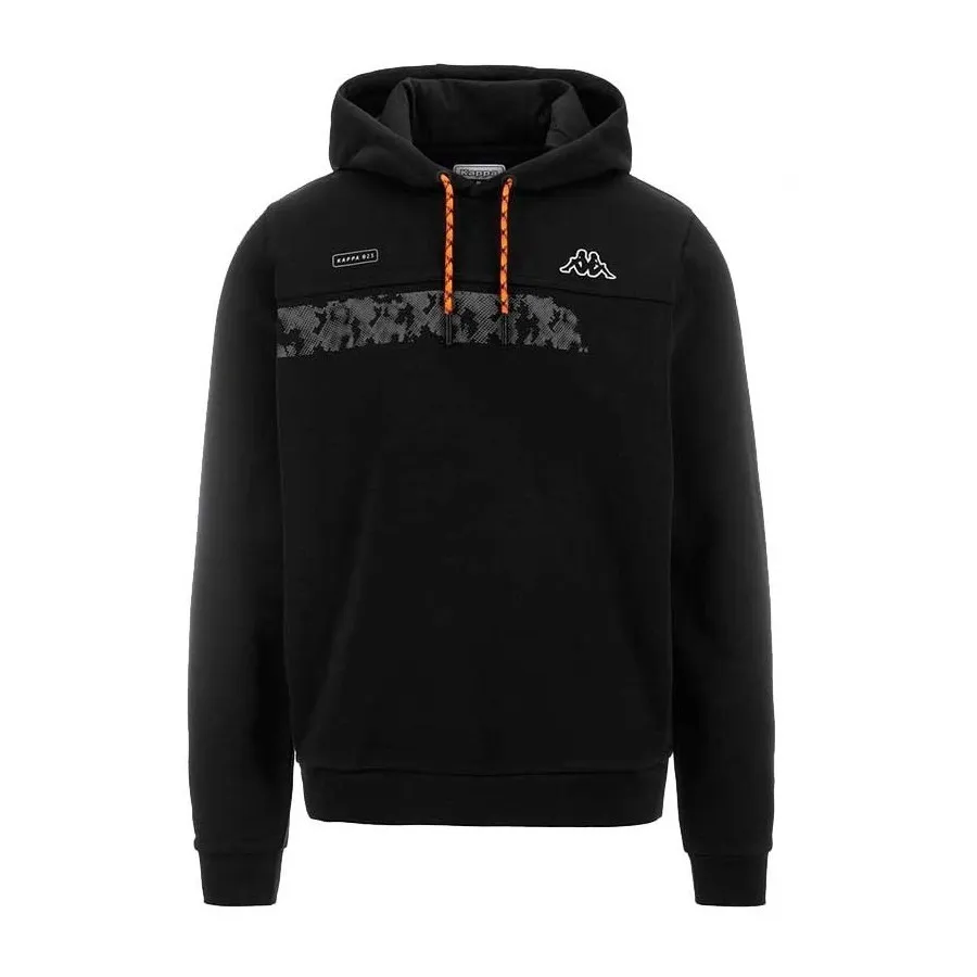 Sudadera Kappa GINO GRAPHIK Hombre 341J6KW 005 NEGRO