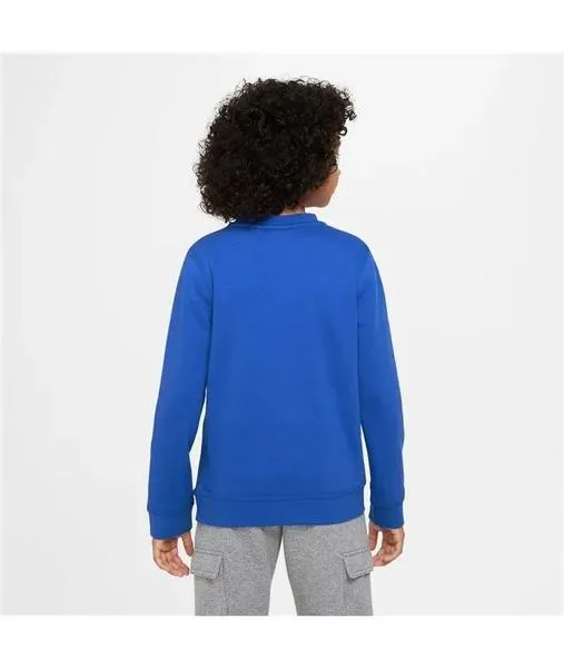 Sudadera Nike Crew Azul Niño