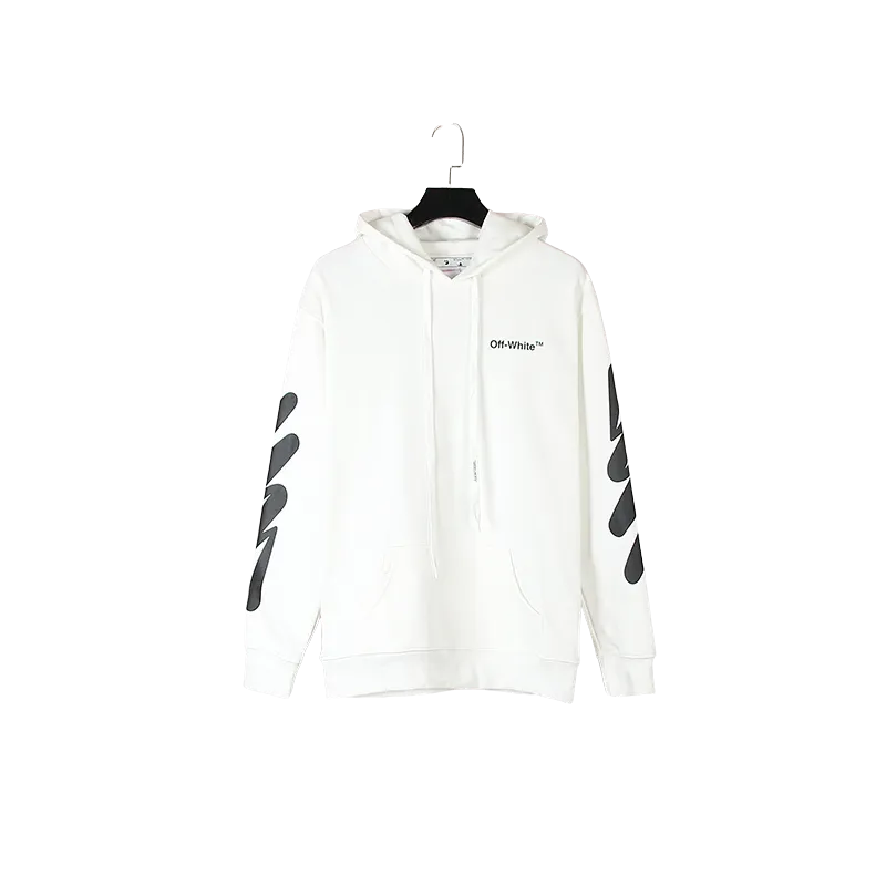 SUDADERA OFFWHITE DIAGONAL WAVE