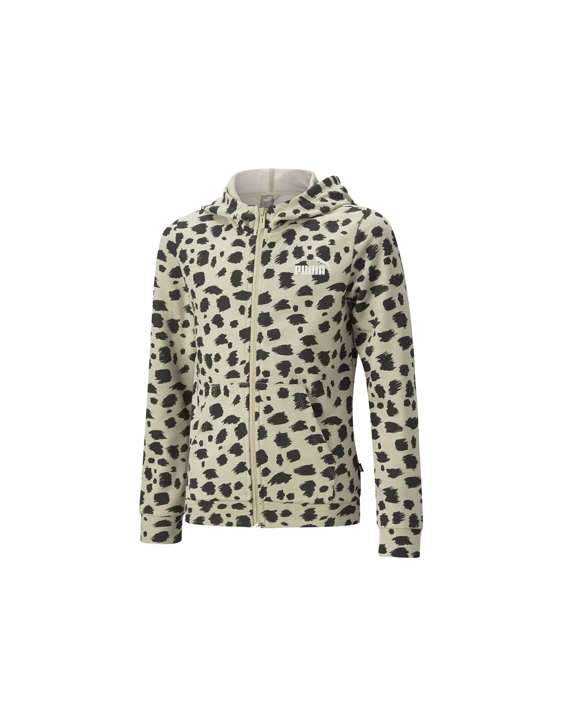 Sudadera Puma Ess+ Animal Aop Full Niña Granola