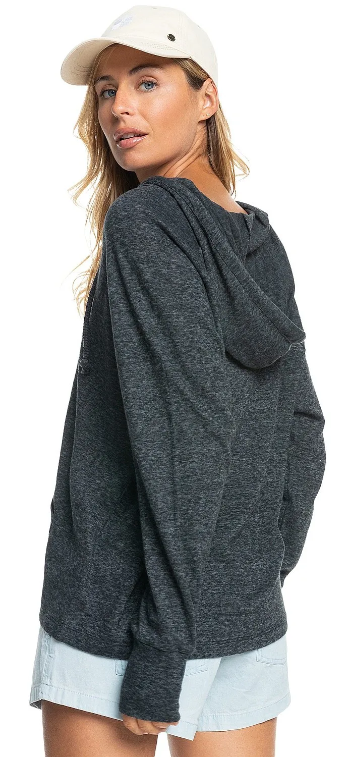 SUDADERA ROXY DESTINATION SURF  KVJ0/ANTHRACITE  WOMEN´S