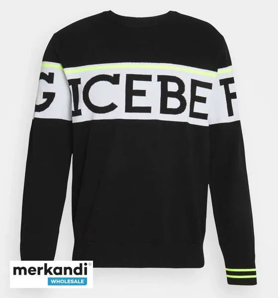 SUÉTER NEGRO ICEBERG | VENTA AL POR MAYOR :146.4€ | DISTRIBUCIÓN: 329.99€.