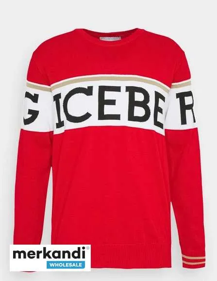 SUÉTER ROJO ICEBERG | VENTA AL POR MAYOR :133.2€ | DISTRIBUCIÓN: 300.01€.