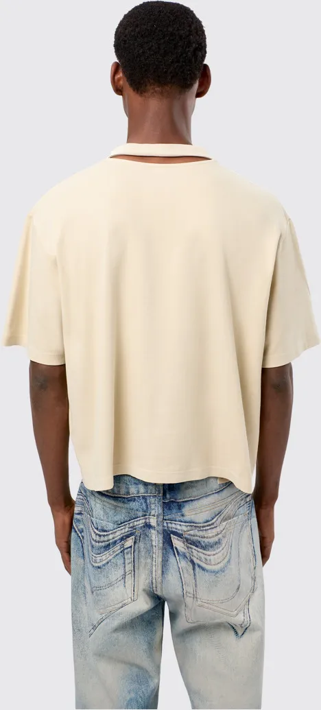 TSHIRT CAMISETA DE ALGODóN BEIGE