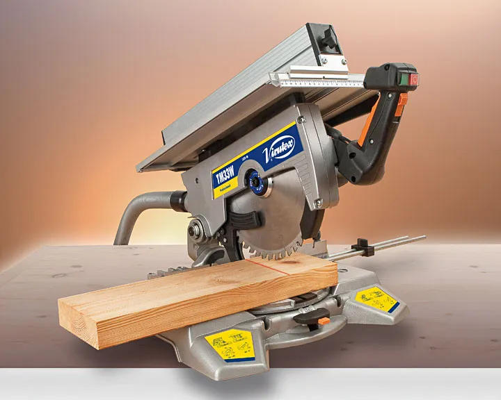 TM33W Tronzadora abatible con mesa superior