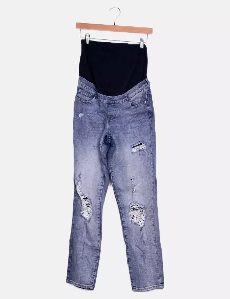 Urban Bliss Jeans premamá azul