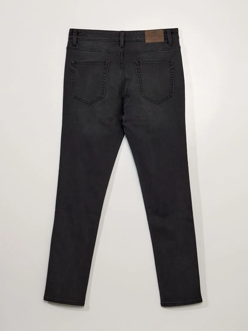 VAQUERO SLIM ELáSTICO  L32  GRIS
