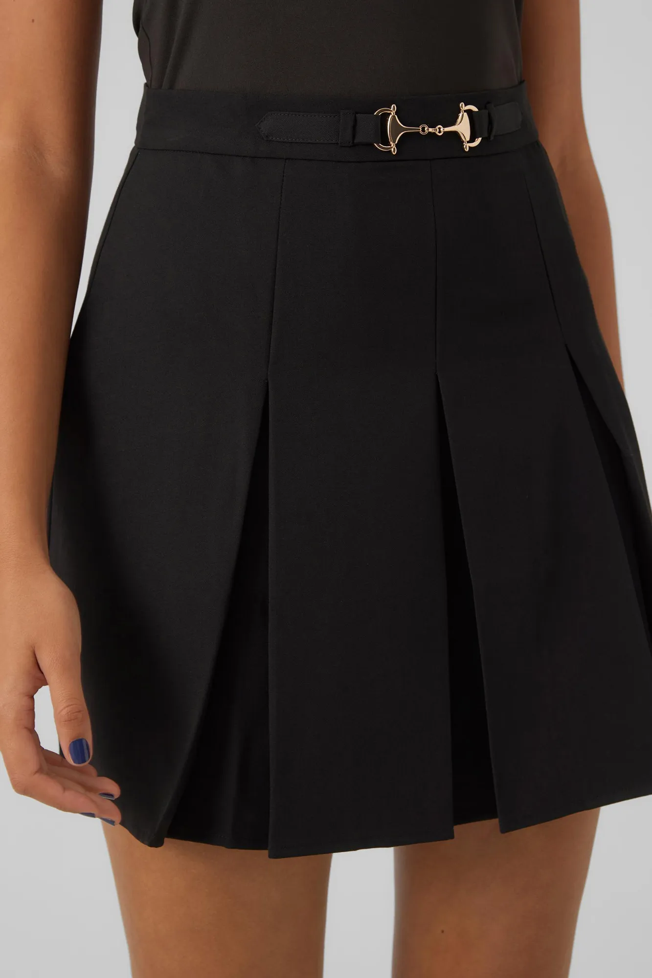 Vero Moda Mini falda de tablas