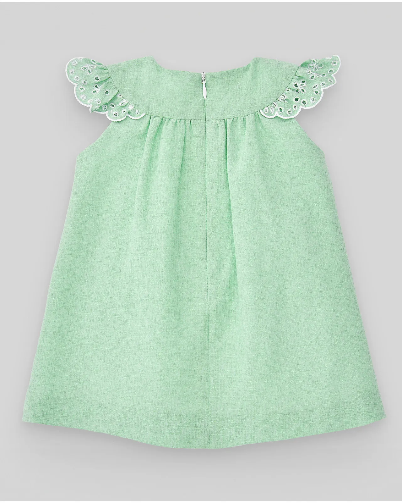 Vestido verde "ARCOIRIS"