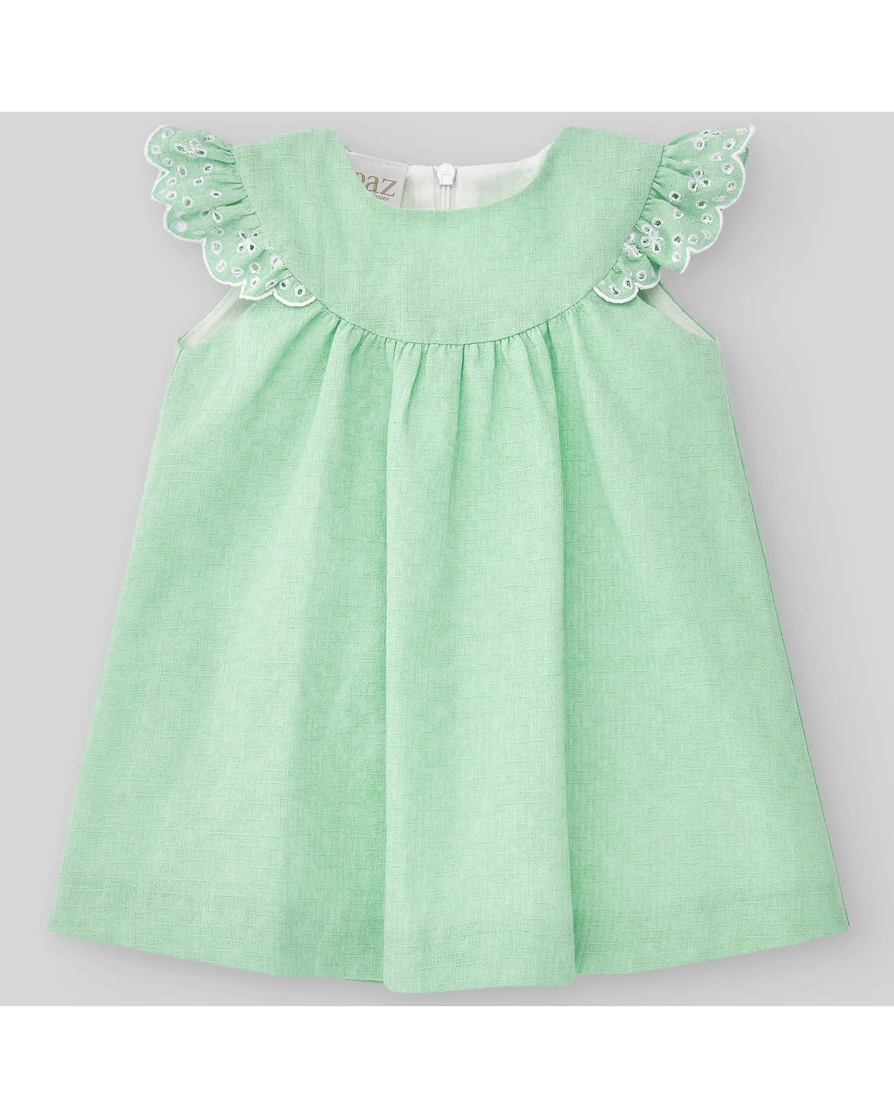 Vestido verde "ARCOIRIS"