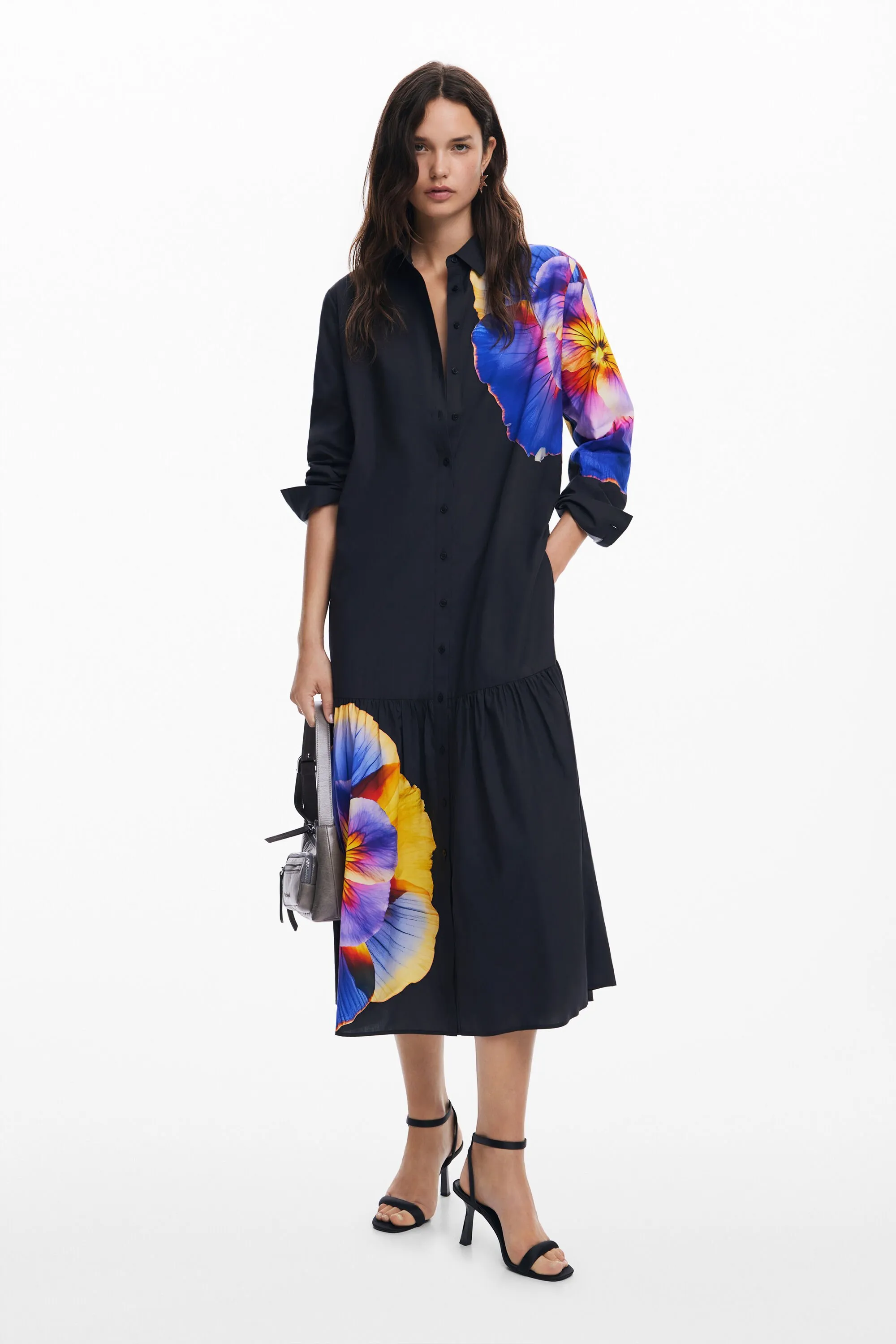 Vestit camiser flors M. Christian Lacroix