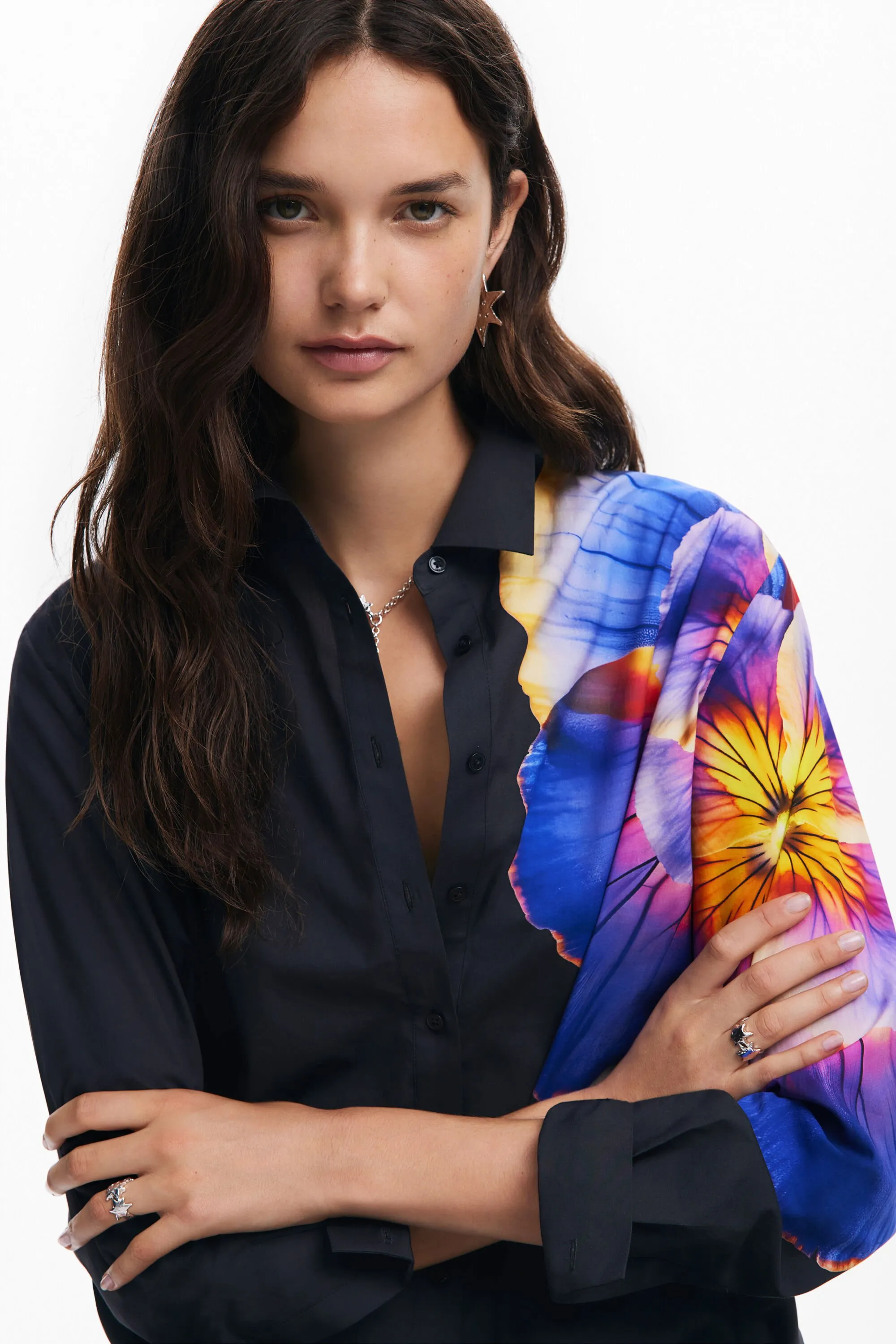 Vestit camiser flors M. Christian Lacroix