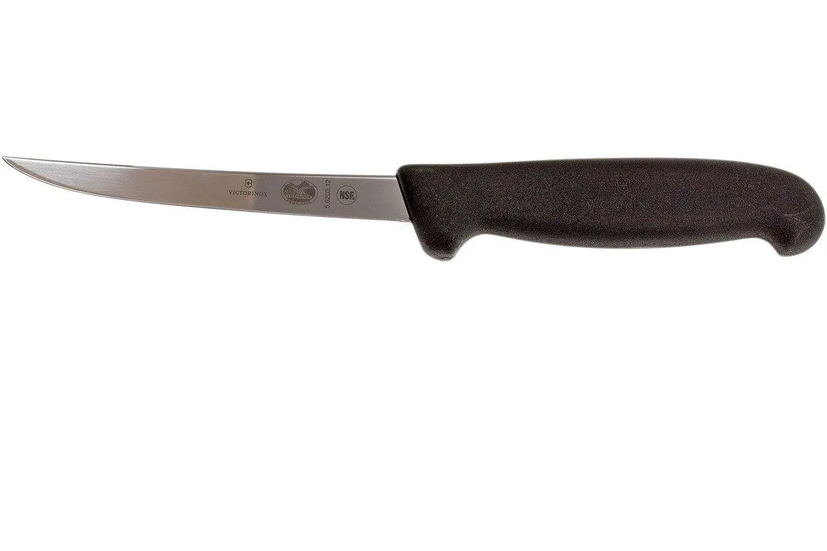 Victorinox Fibrox cuchillo para fileteartear flexible, extra delgado, 12 cm, 5.6203.12