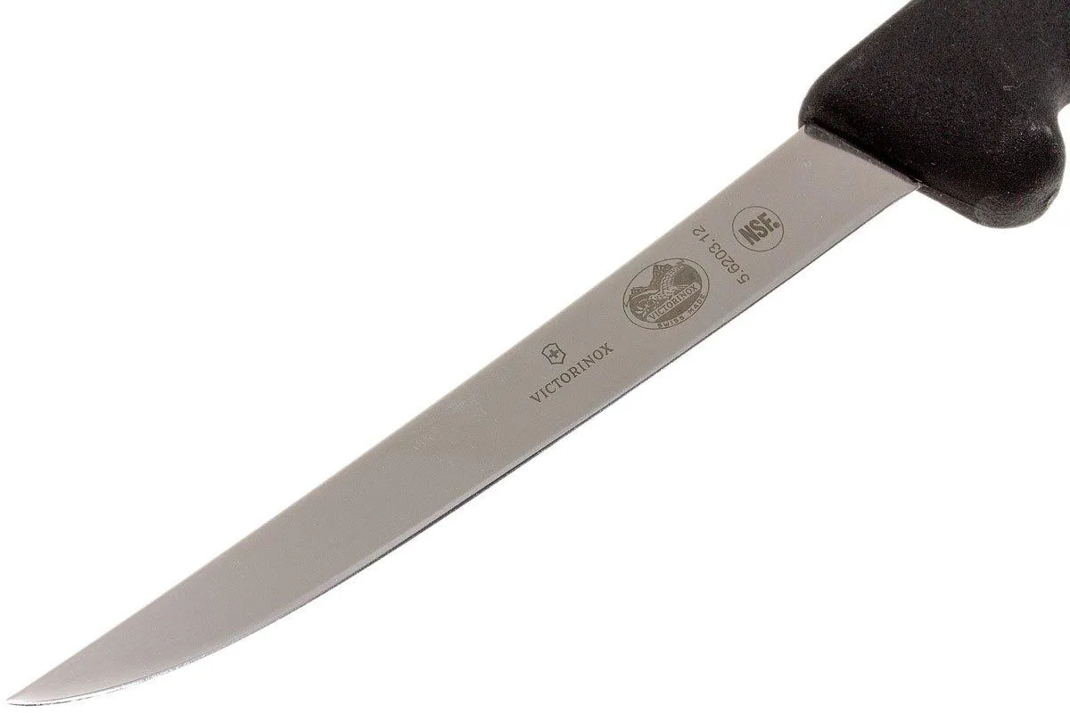 Victorinox Fibrox cuchillo para fileteartear flexible, extra delgado, 12 cm, 5.6203.12