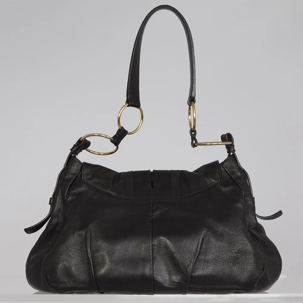 YSL Bolso Shoulder Ring Negro
