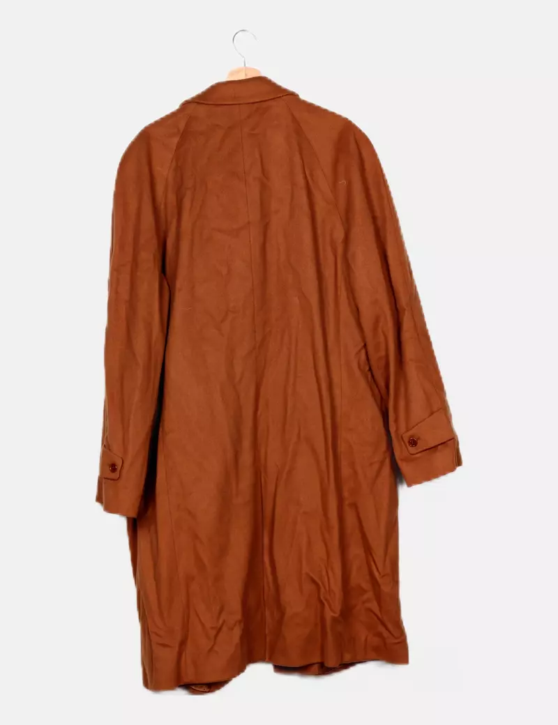 Yves Saint Laurent Abrigo camel básico