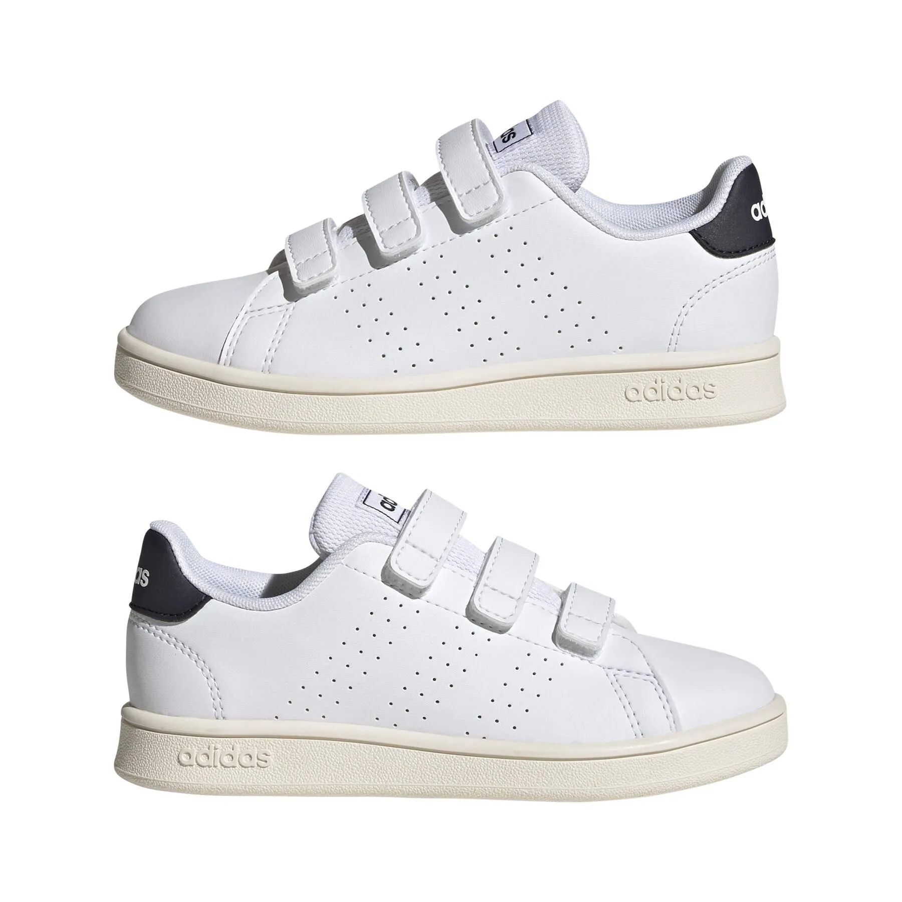 Zapatillas autoadherentes para niños adidas Advantage