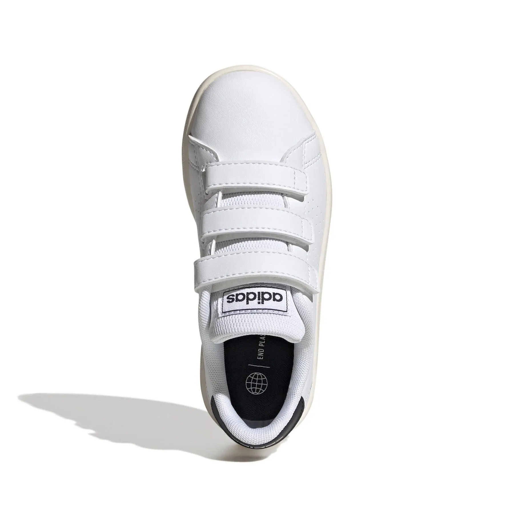 Zapatillas autoadherentes para niños adidas Advantage