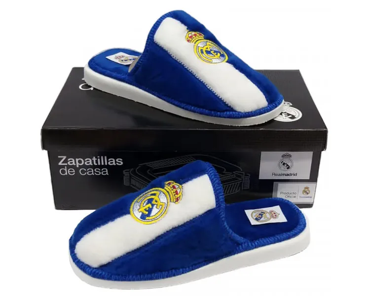 Zapatillas de andar por casa del Real Madrid peluche