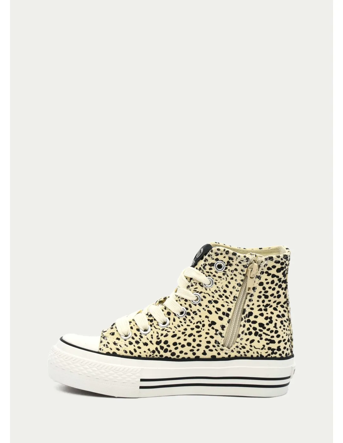 ZAPATILLAS DE LONA MUSTANG KIDS 81194 BEIG 