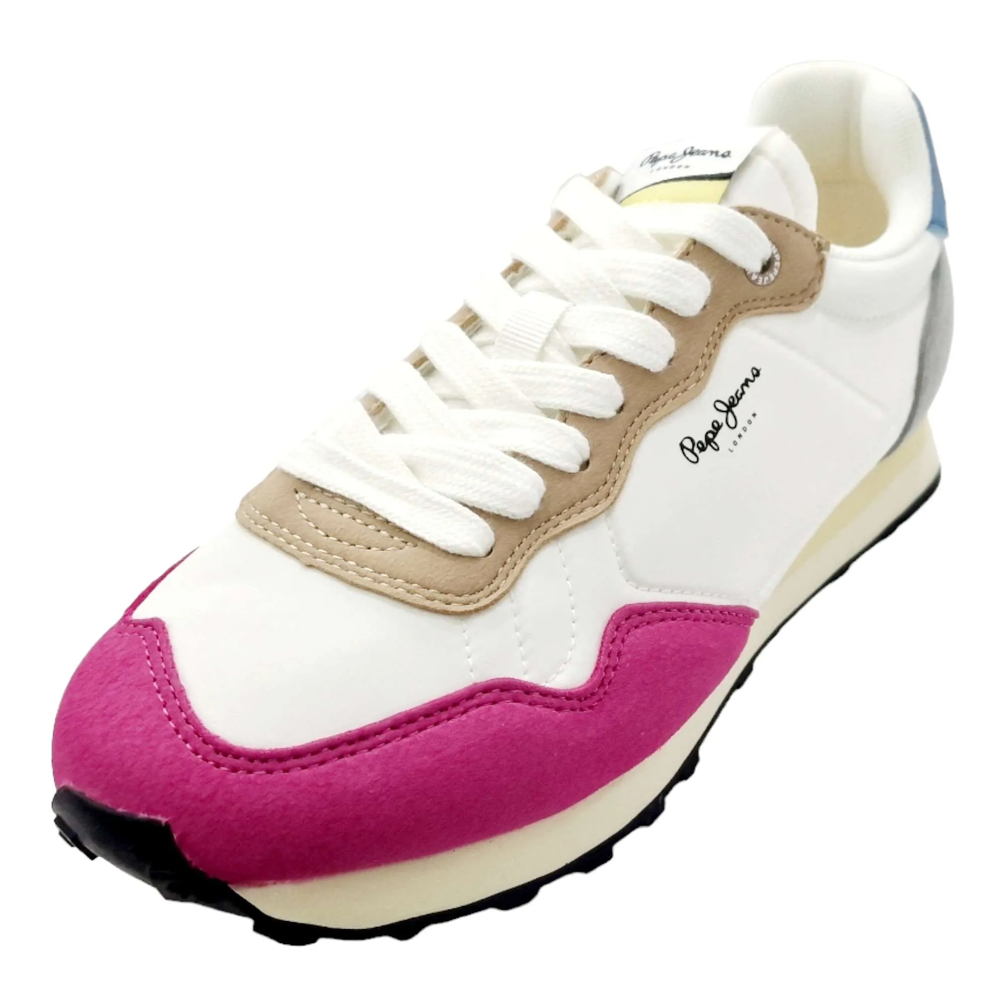 ZAPATILLAS MUJER PEPE JEANS CASUAL NATCH BASIC W FUCSIA