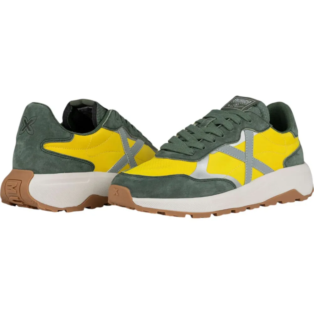 ZAPATILLAS MUNICH BABEL 01 VERDE AMARILLO 4599001 CASUAL HOMBRE