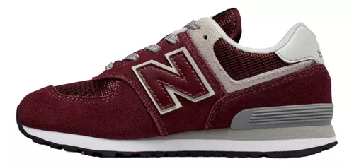 Zapatillas New Balance Mujer 574 Bordo Urbanas Full Empo2000