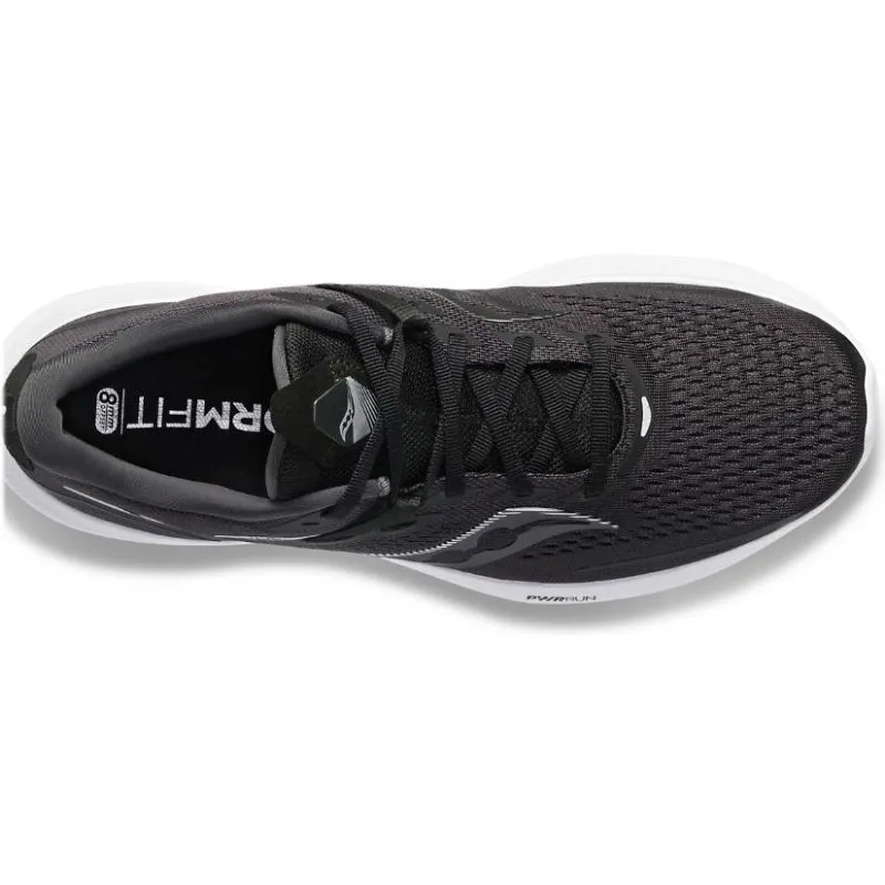 Zapatillas Saucony Ride 15 (Negro/Blanco) Hombre