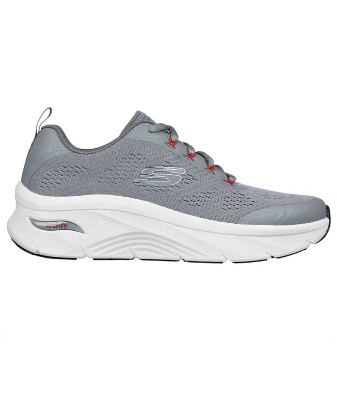 ZAPATILLAS SKECHERS RELAXED FIT: ARCH FIT D'LUX  SUMNER GRIS HOMBRE