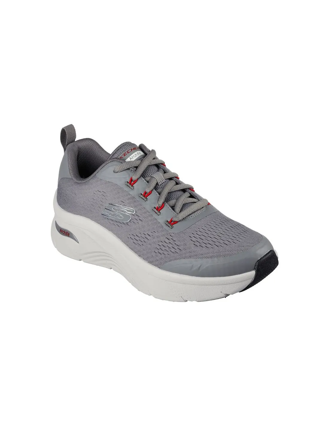 ZAPATILLAS SKECHERS RELAXED FIT: ARCH FIT D'LUX  SUMNER GRIS HOMBRE